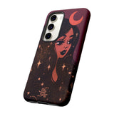 Moon Girl Red Phone Case