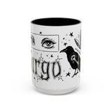 Tattoo Virgo Astrology Mug