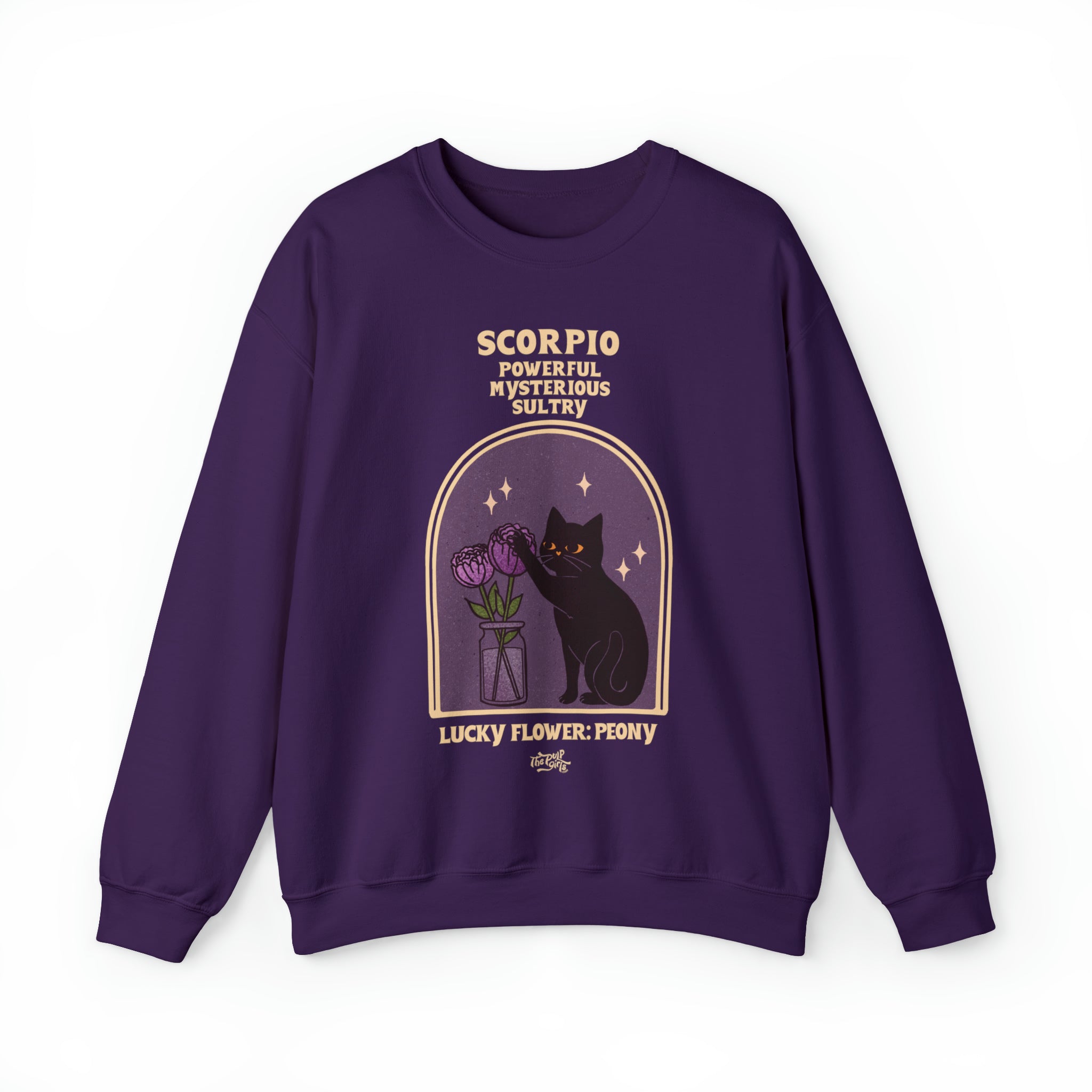 Scorpio Cat Astrology Crewneck