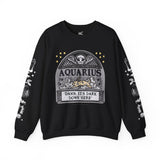 Memento Mori Crewneck - Aquarius