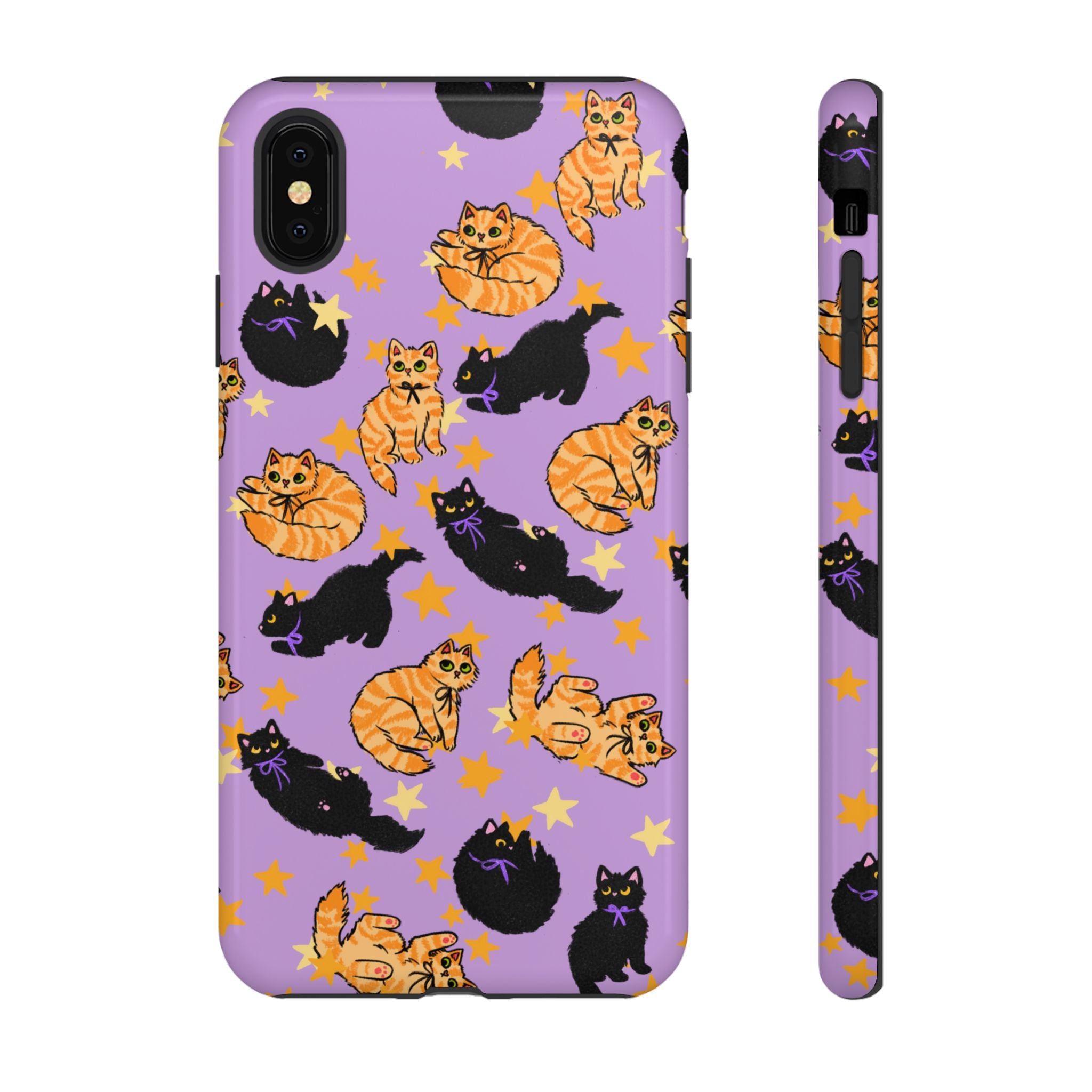 All The Kitties Phone Case - Purple