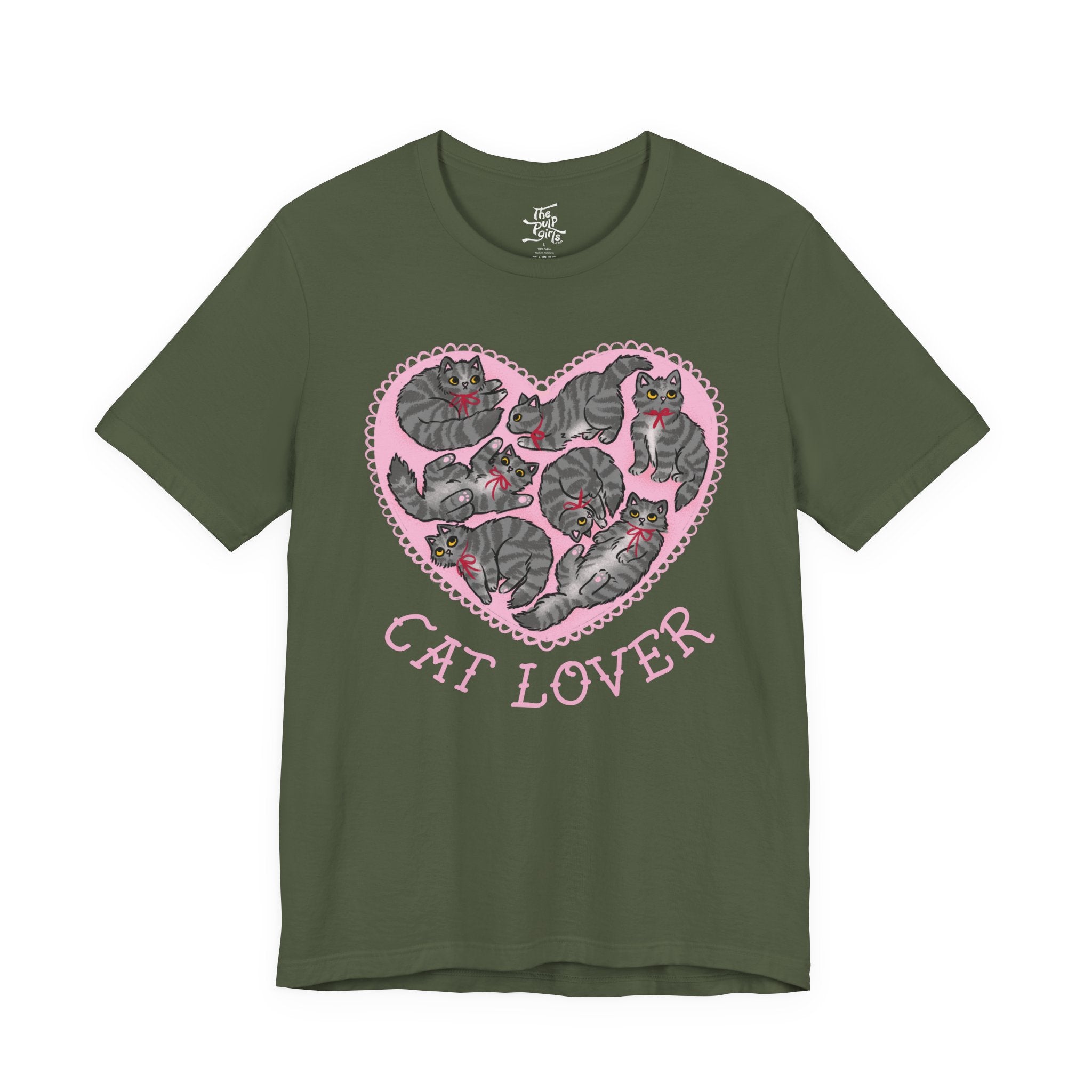 Grey Cat Lover Tee