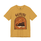 Gemini Spooky Cat Astrology Tee