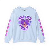 Self Love Club Purple Crewneck Sweatshirt