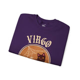 Virgo Spooky Cat Astrology Crewneck