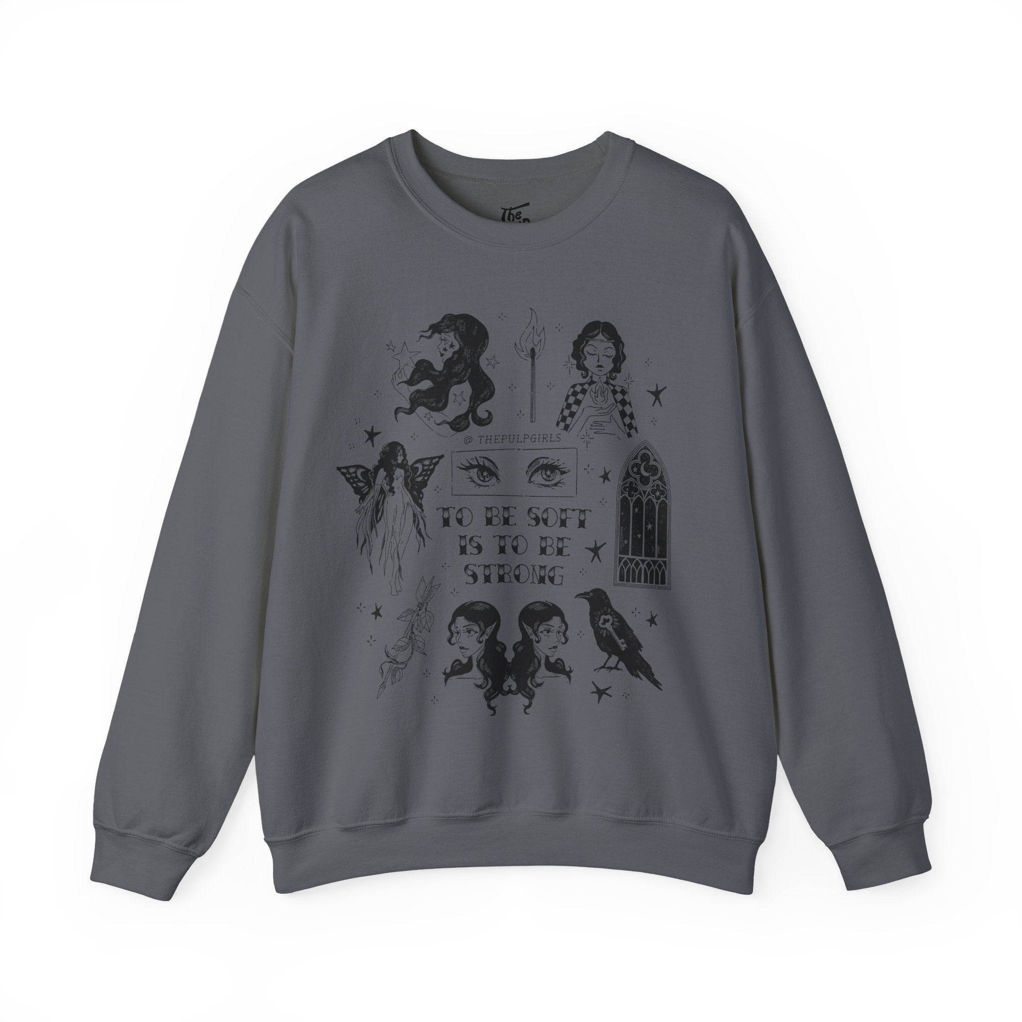 Soft & Strong Tattoo Crewneck