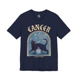 Cancer Spooky Cat Astrology Tee