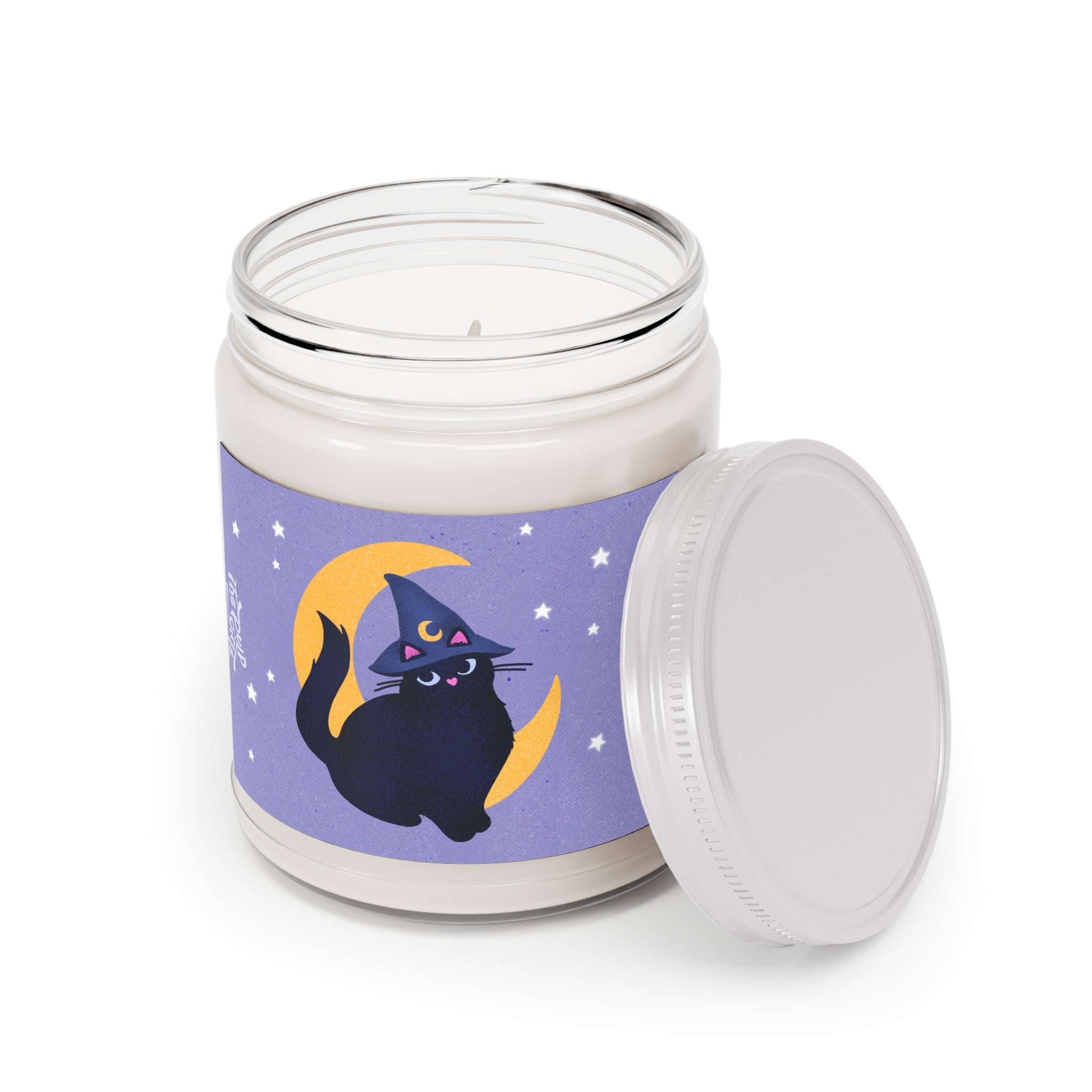 Witch's Familiar Cat Candle