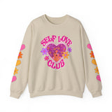 Self Love Club Pink Crewneck Sweatshirt