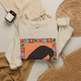 Scorpio Whimsical Crow Crewneck Sweatshirt