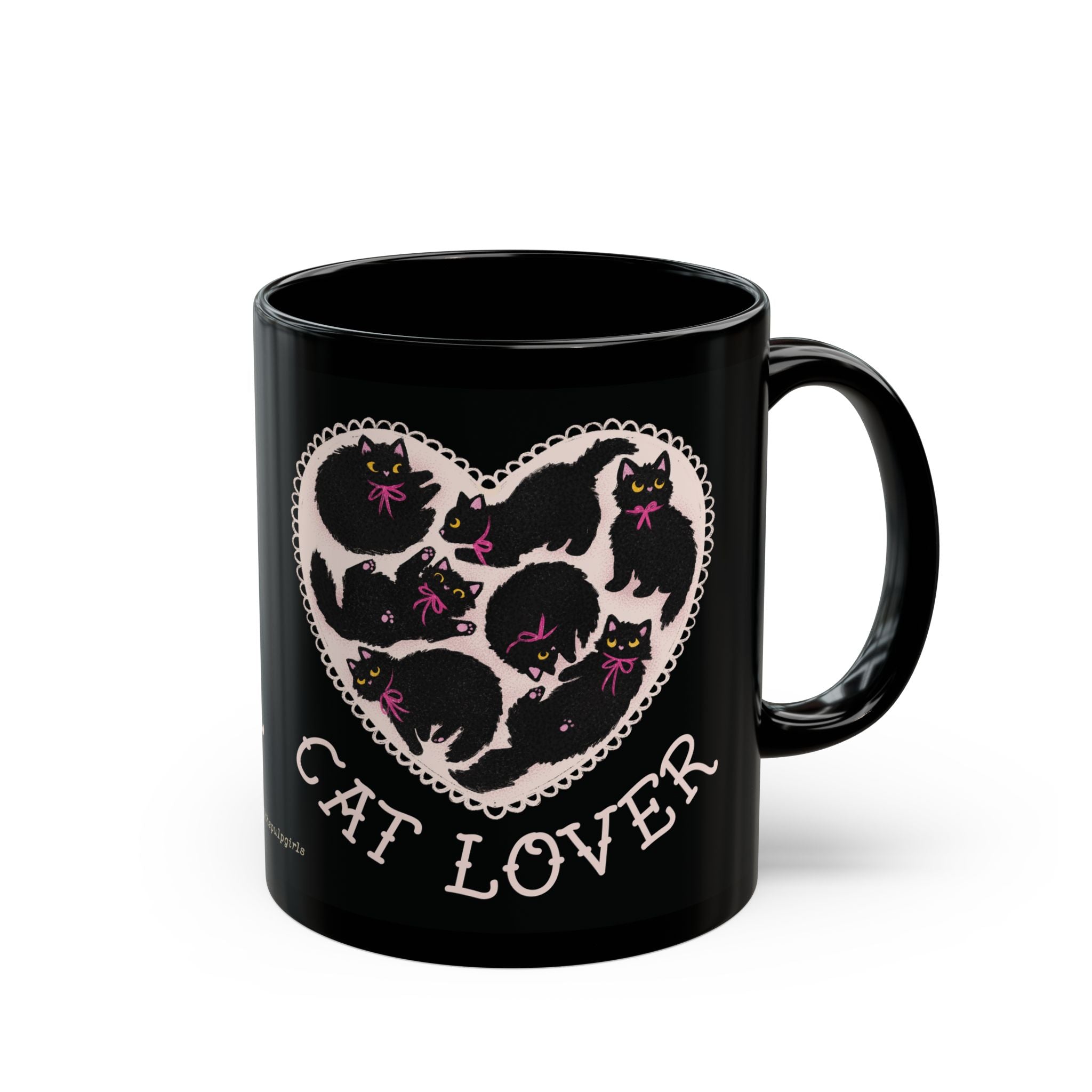 Black Cat Lover Mug