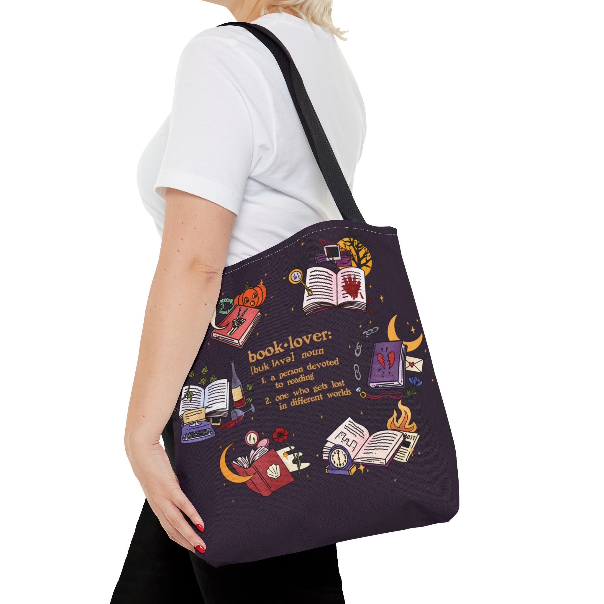Pulp Book Lover Dark Tote