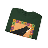 Gemini Whimsical Crow Crewneck Sweatshirt