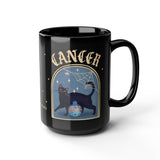 Cancer Spooky Cat Astrology Mug