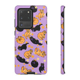 All The Kitties Phone Case - Purple