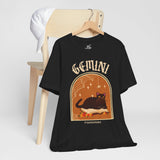 Gemini Spooky Cat Astrology Tee