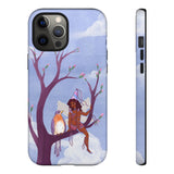 Purple Bird & Fairy Phone Case