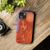 Sun Goddess Phone Case - Purple