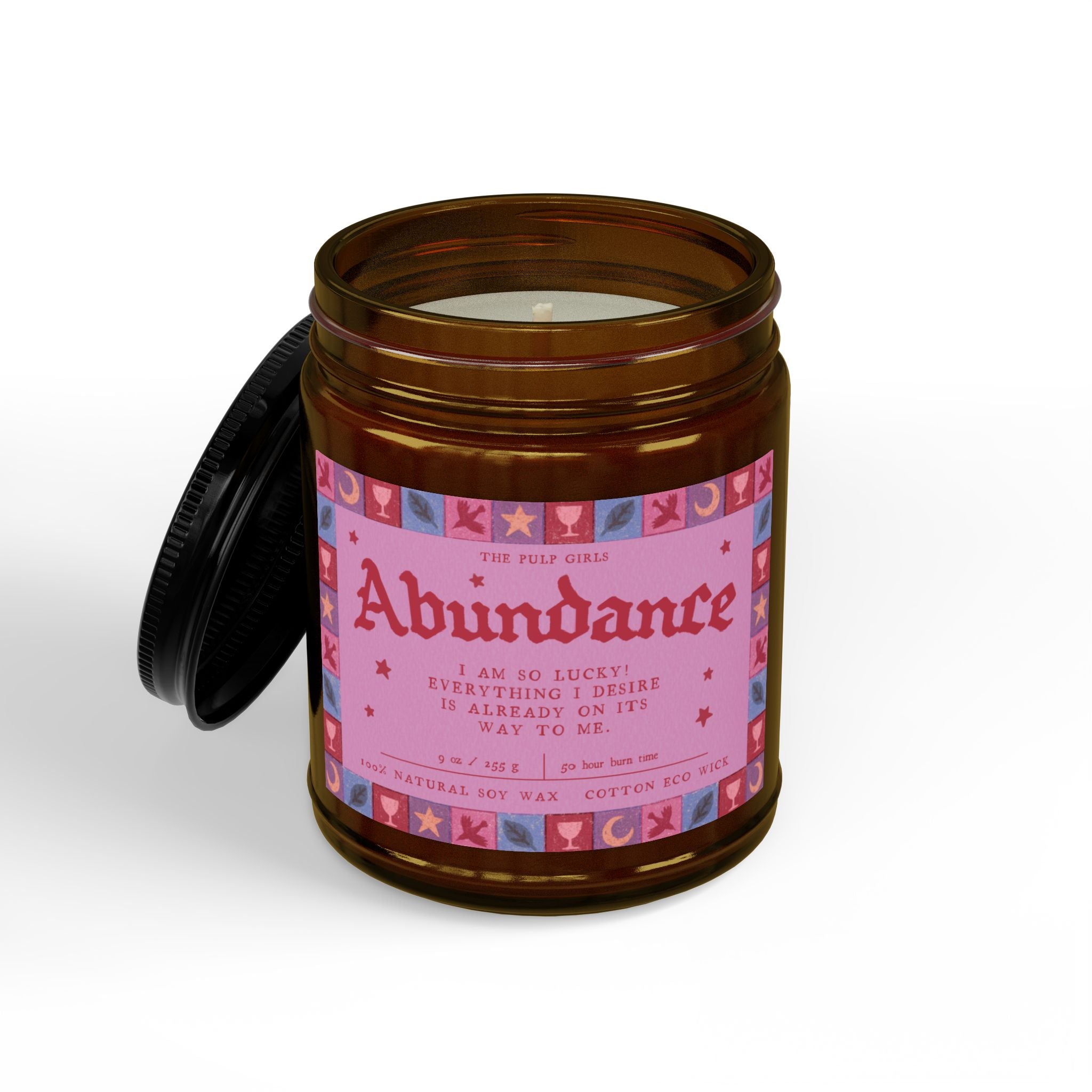 Abundance Intention Spell Candle