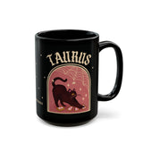 Taurus Spooky Cat Astrology Mug