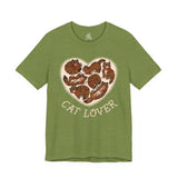 Brown Tabby Cat Lover Tee