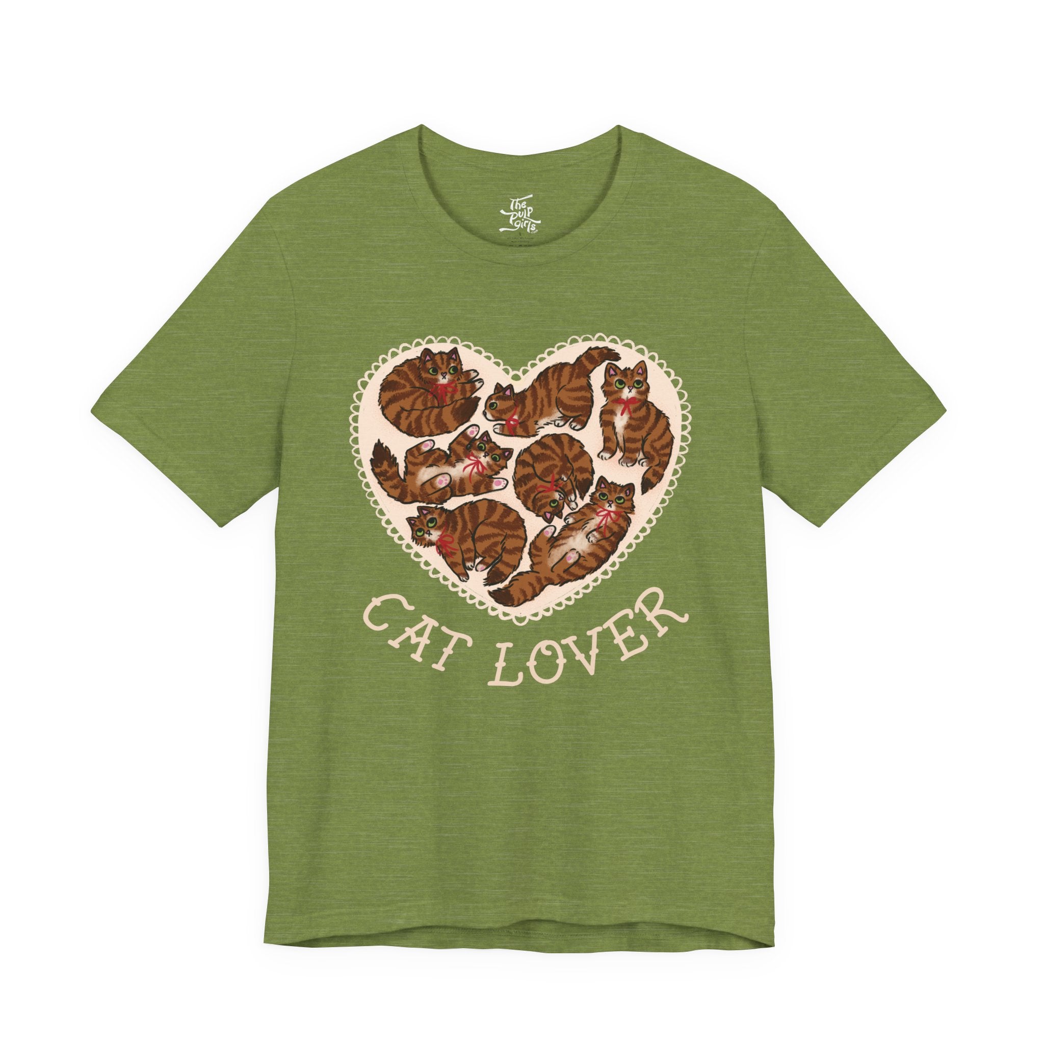 Brown Tabby Cat Lover Tee