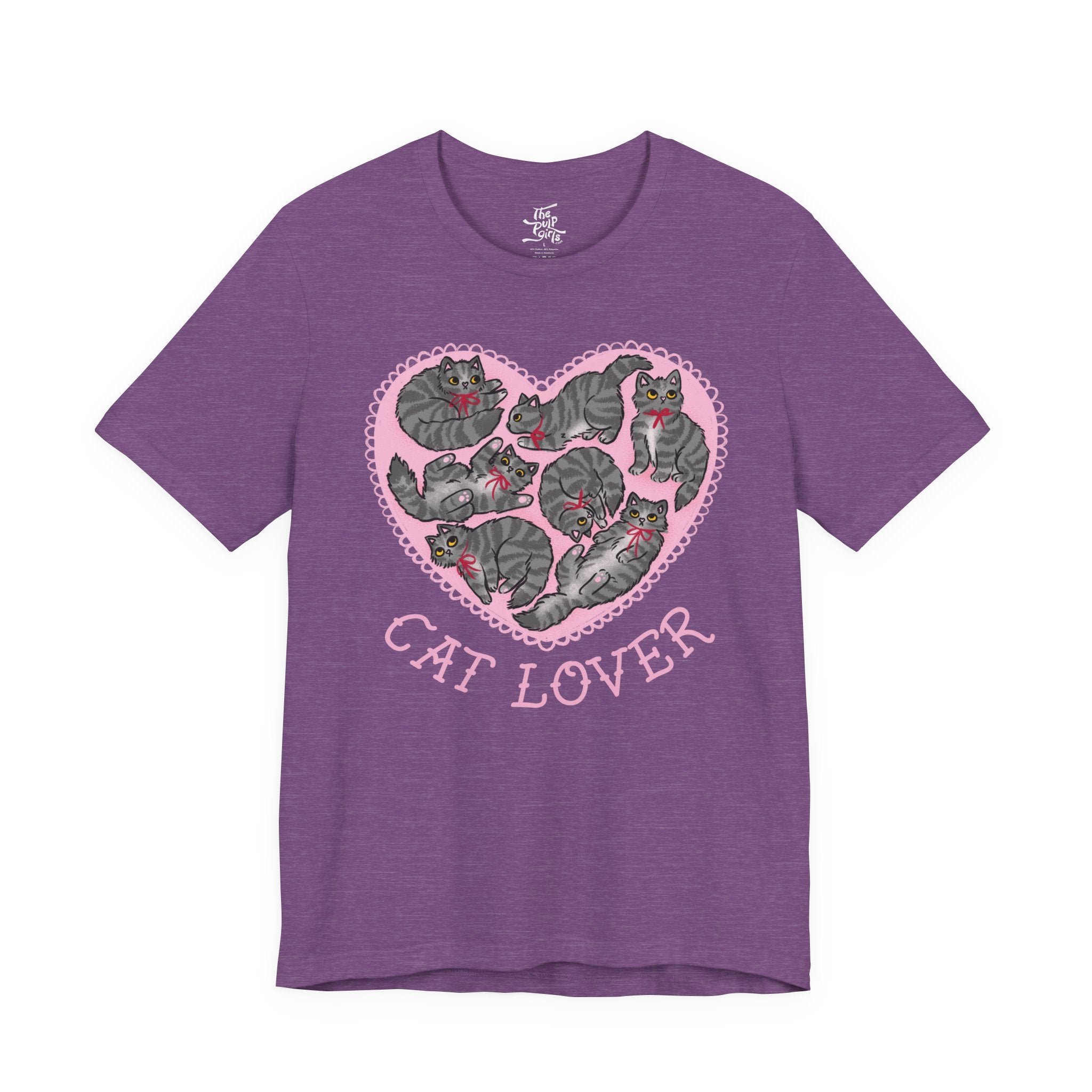 Grey Cat Lover Tee