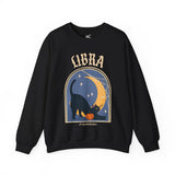 Libra Spooky Cat Astrology Crewneck