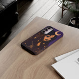 Moon Girl Purple Phone Case