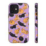 All The Kitties Phone Case - Purple