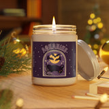 Aquarius Spooky Cat Astrology Candle