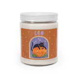 Leo Spooky Cat Astrology Candle
