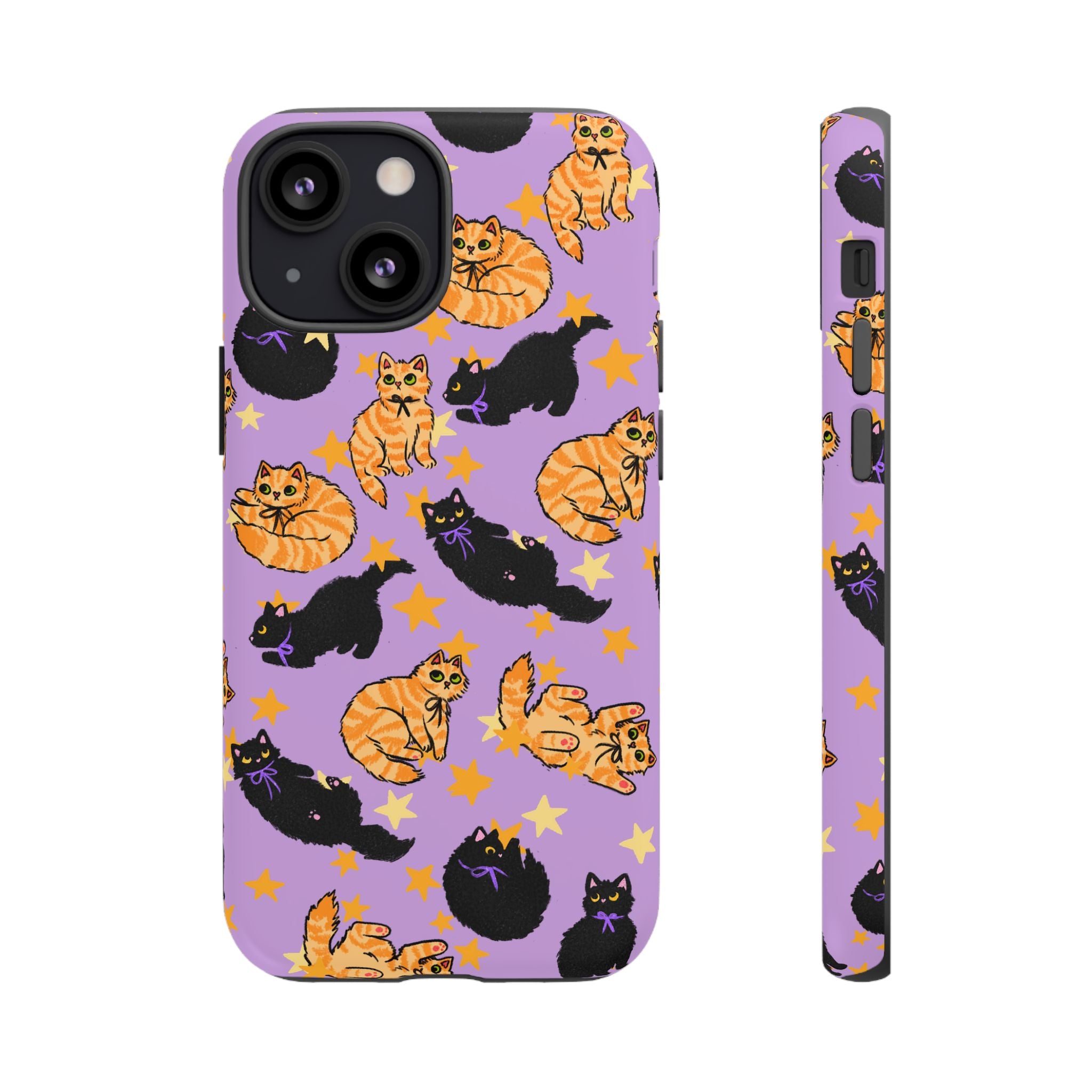 All The Kitties Phone Case - Purple