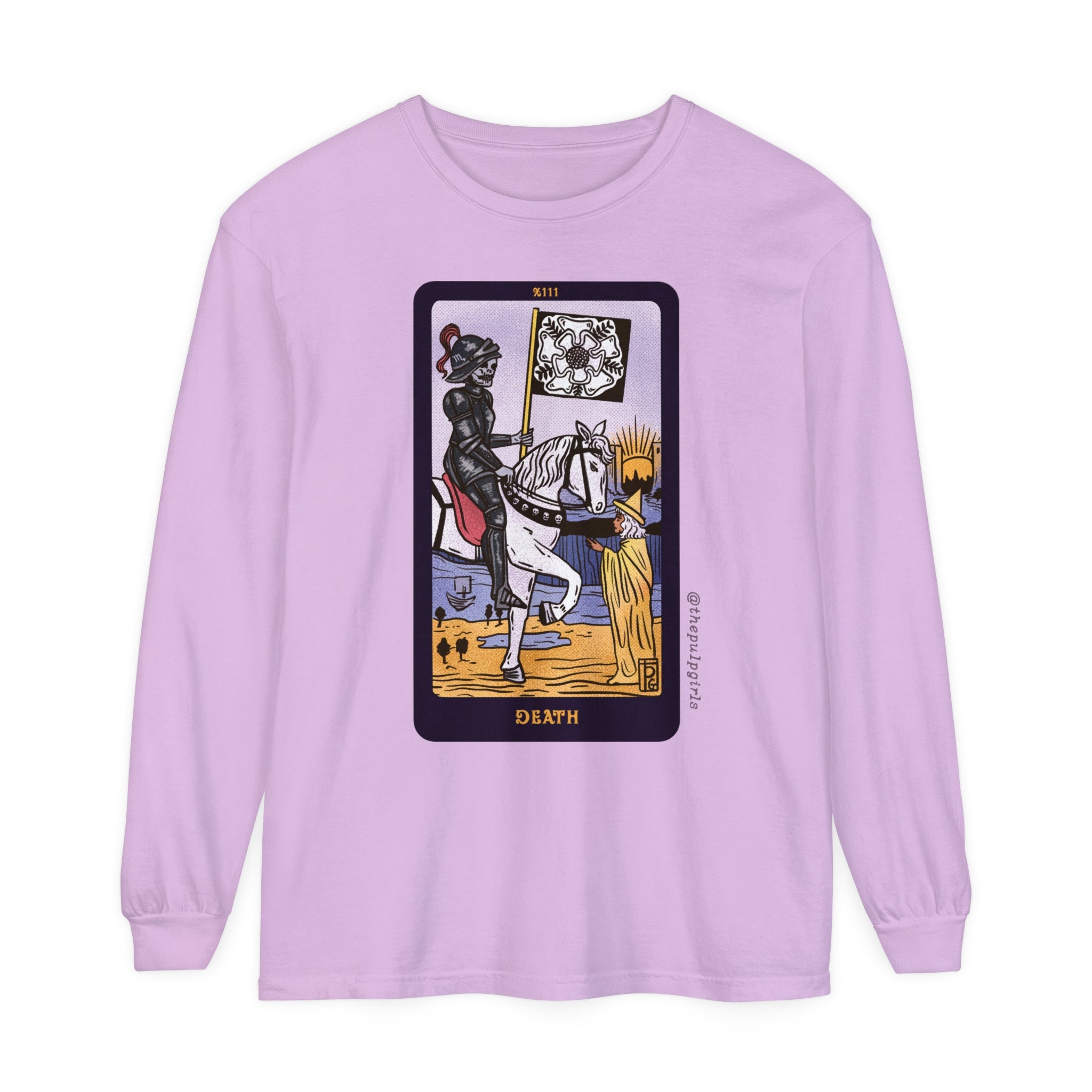 Death Tarot Long Sleeve Tee