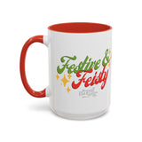 Festive & Fiesty Kitty Mug