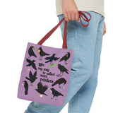 Crow Collecting Trinkets Tote Bag