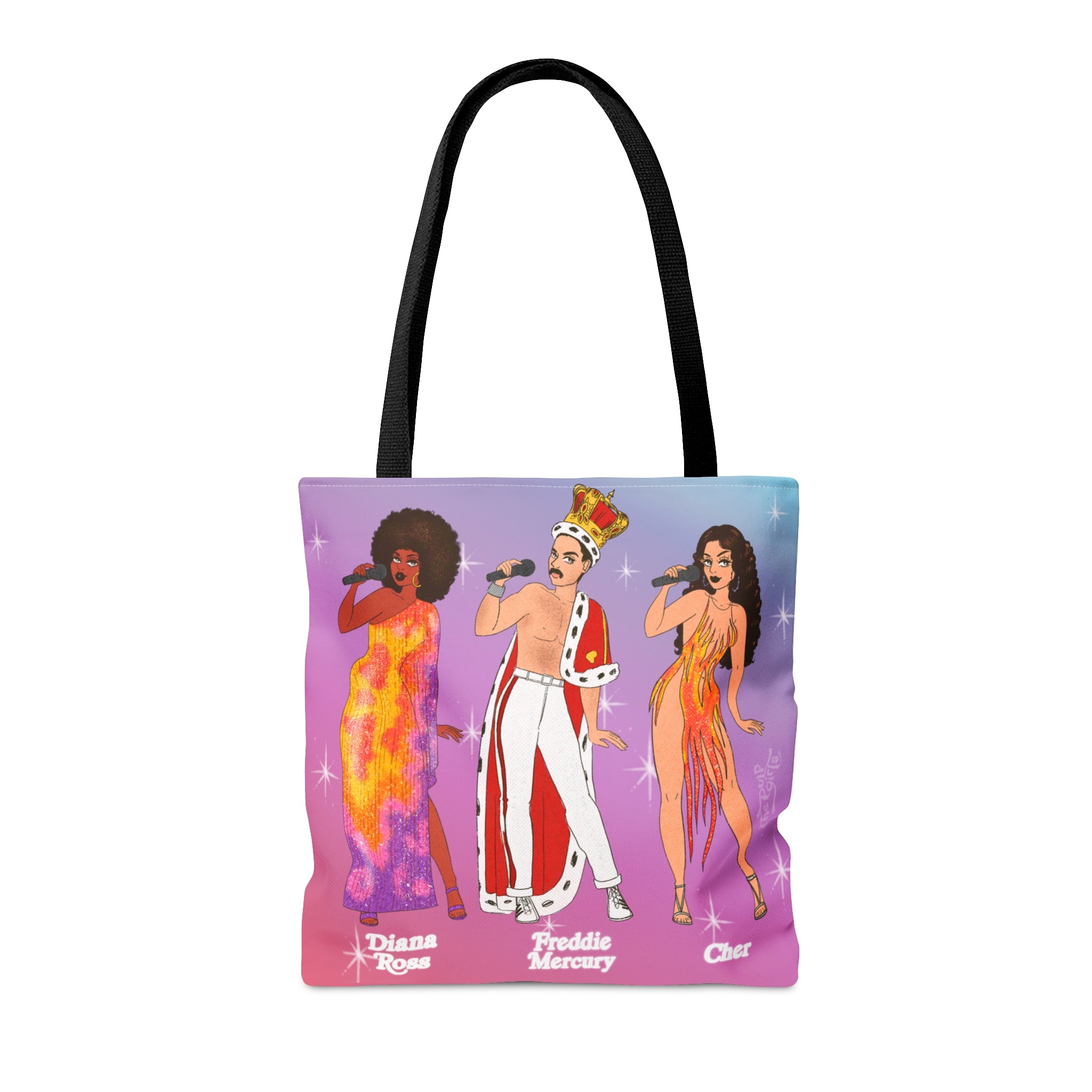 Music Icons of the 70s Tote