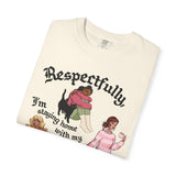 Staying Home With My Cat Tee