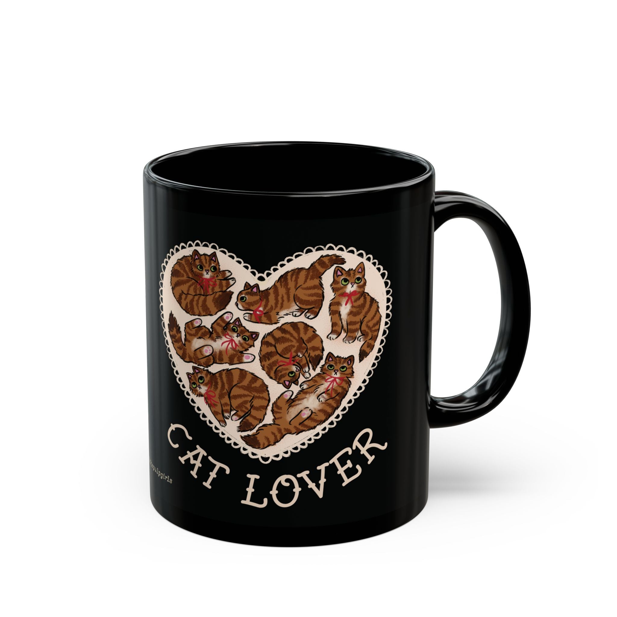 Brown Tabby Cat Lover Mug