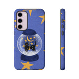 Snow Globe Kitty Phone Cases