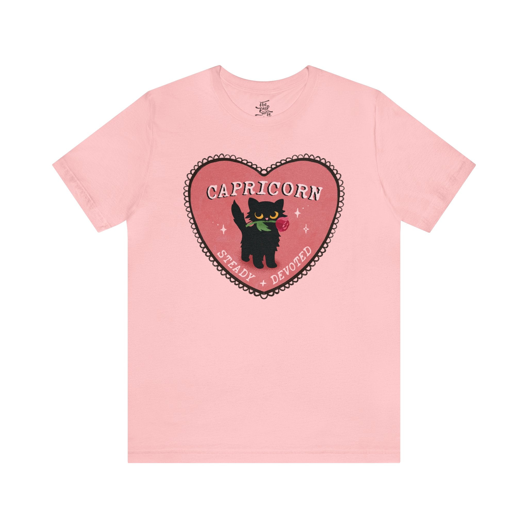 Capricorn Love Cat Astrology Tee