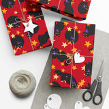 Black Cat Lover Gift Wrap Papers