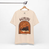 Gemini Spooky Cat Astrology Tee