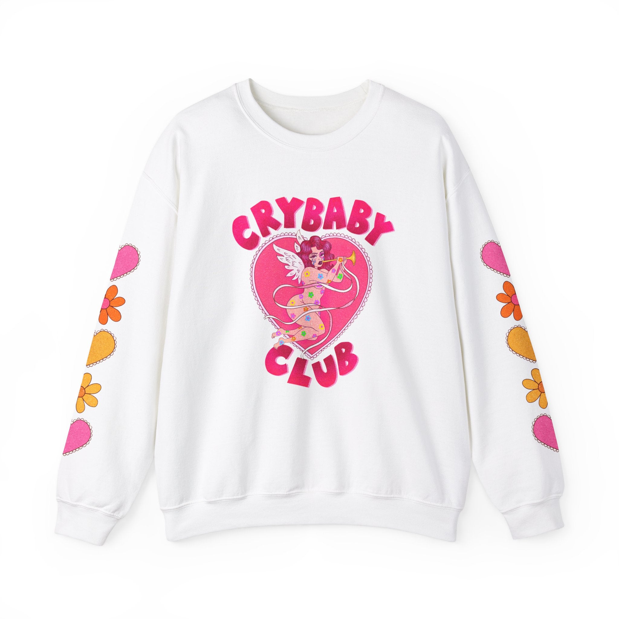 Crybaby Club Pink Crewneck Sweatshirt