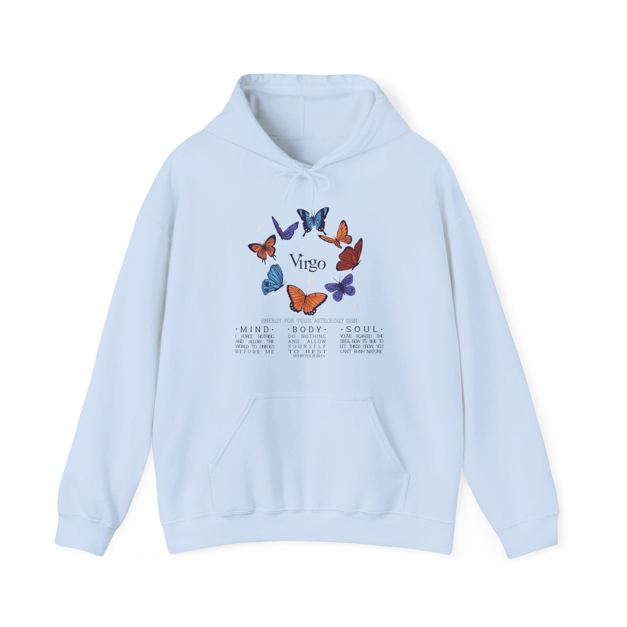 Virgo Butterfly Astrology Hoodie