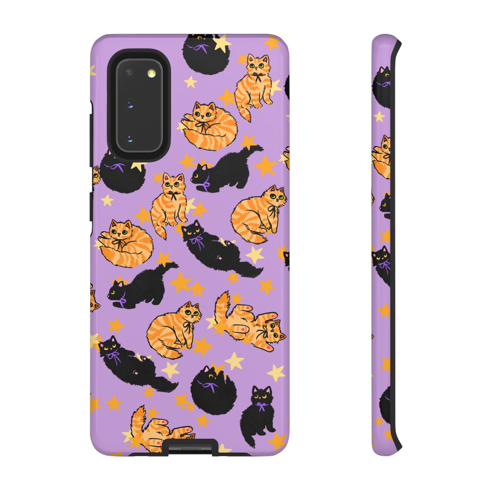 All The Kitties Phone Case - Purple