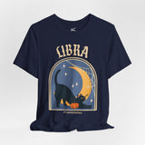 Libra Spooky Cat Astrology Tee