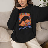 Scorpio Whimsical Crow Hoodie