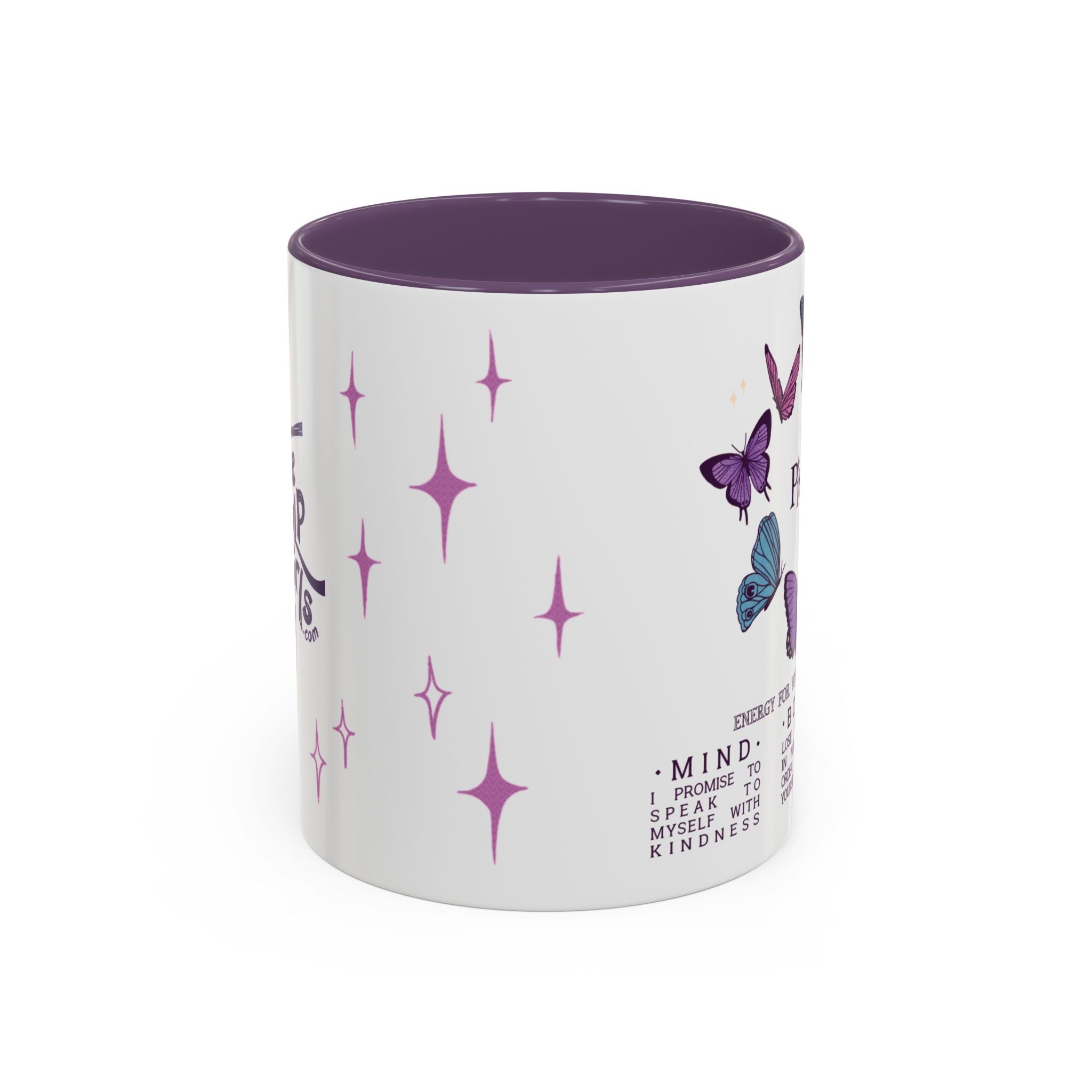 Pisces Butterfly Astrology Mug