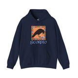 Scorpio Whimsical Crow Hoodie